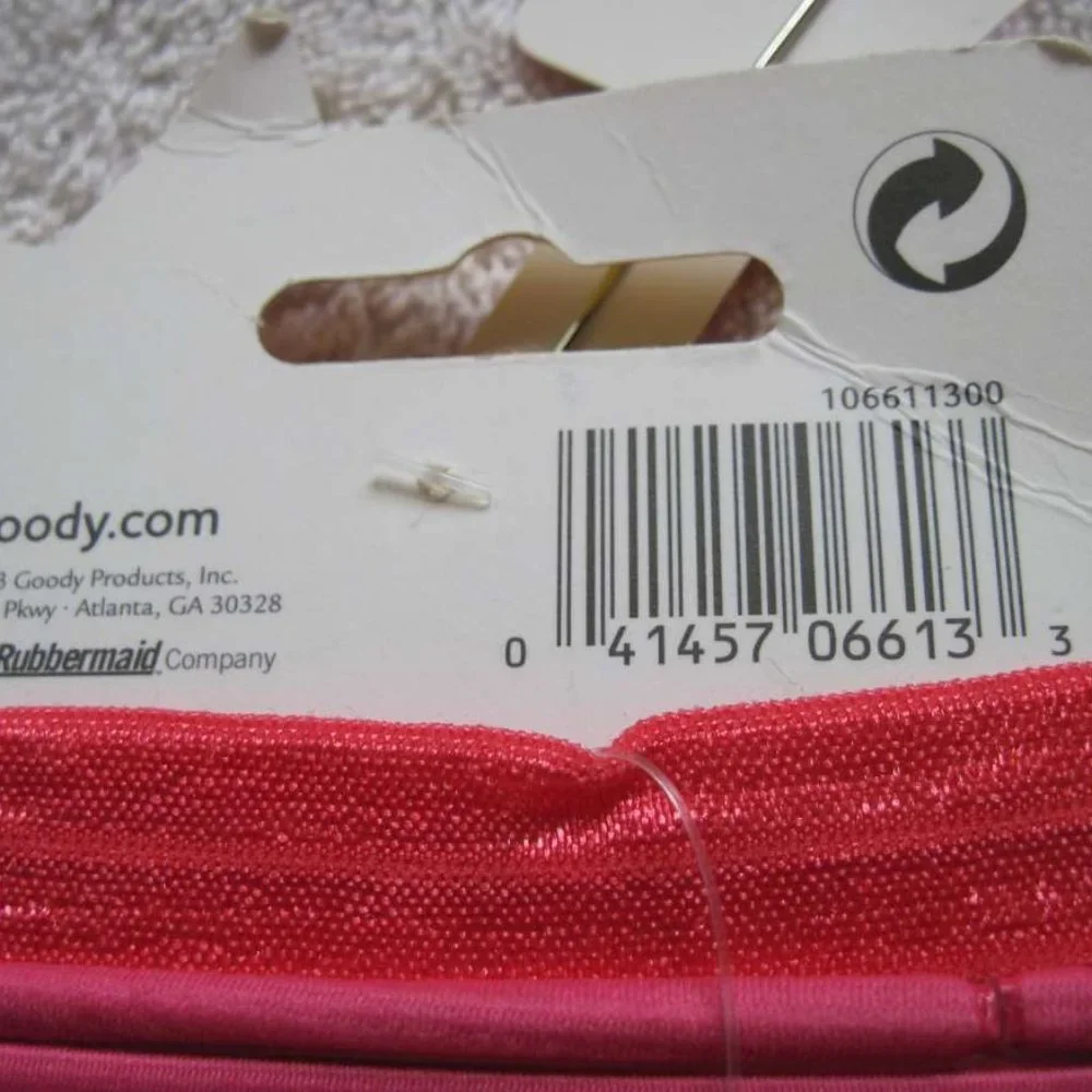 13 Goody Ouchless Star Style Pink Orange Hair Bands Variety Ribbon Elastics Pin